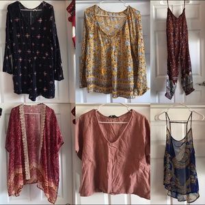 Bundle from various brands such as Lulus and Mudd